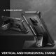 thumbnail image 4 of Funda Dexnor para Samsung Galaxy S9+ con soporte – Negra, 4 of 7