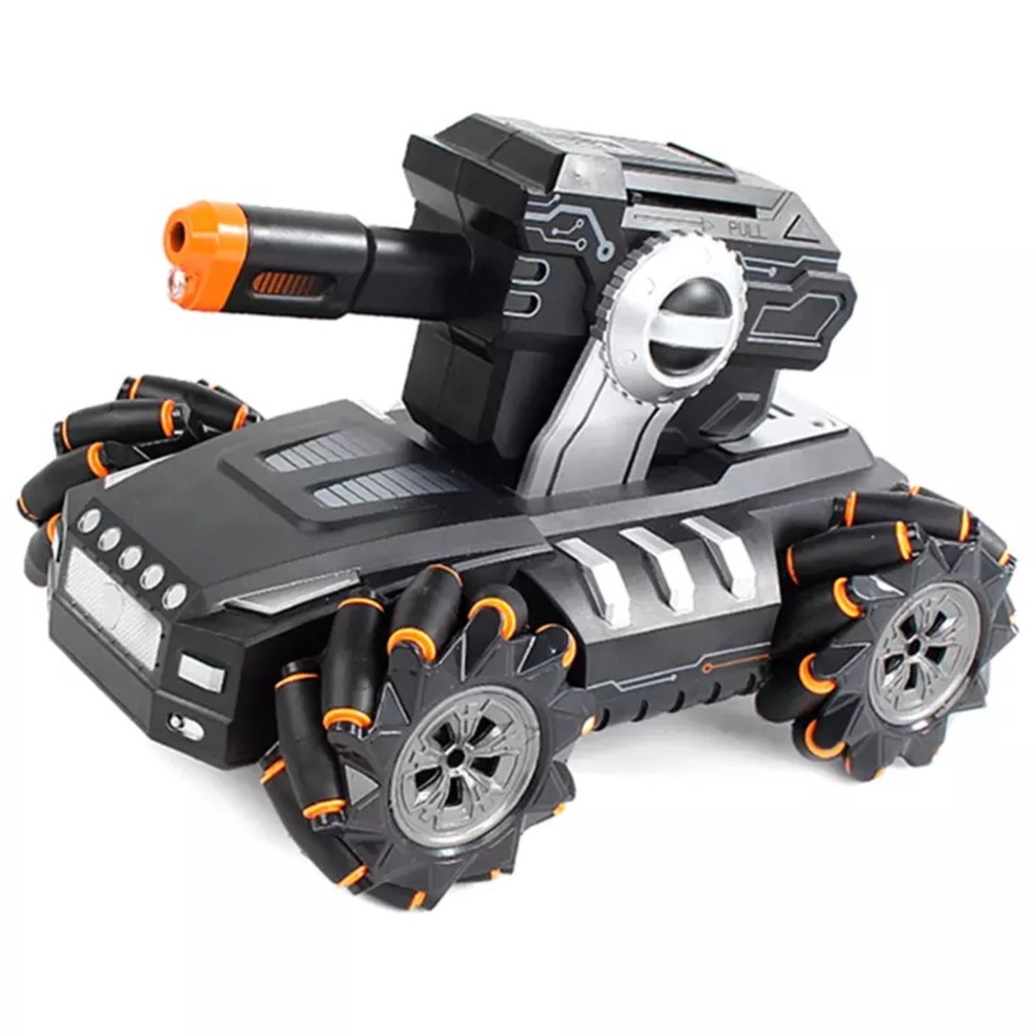 Willesu - Tanque Acrobático Control Remoto Y De Gestos 2.4ghz Naranjo