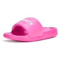 Sandalias Slide Lacoste Serve Rosadas Talla 10 Mujer