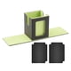 thumbnail image 4 of Caja De Baraja De Cartas Coleccionables Para Juego De Cartas De Béisbol, Organizador De Cartas Con Capacidad Para Más De 100 Cartas, Color Verde, 4 of 5