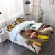 thumbnail image 1 of 3pcs Lisa Inspired Jump Duvet Cover Set - Soft Bedding and Pillowcases Ideal for All Seasons, 1 of 1