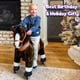 thumbnail image 2 of Ride on Horse PonyCycle Giddy up Spirit para niños de 4 a 8 años, 2 of 9