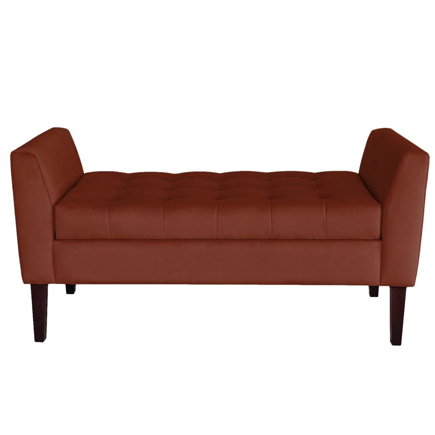 Genérico - Banqueta Baúl Patagonia Color Café