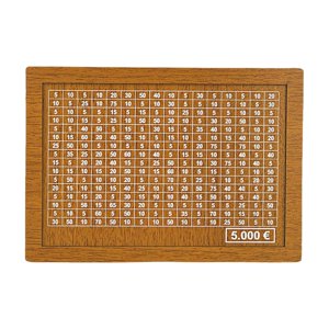 Magideal - Caja De Dinero De Madera Con Herramienta Para Contar Monedas, Cajas De Papel Para Dinero, Hucha Para Niños, Decoración Del Hogar, Cajón De Almacenamie 5000 Euros