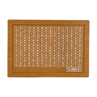 Magideal - Caja De Dinero De Madera Con Herramienta Para Contar Monedas, Cajas De Papel Para Dinero, Hucha Para Niños, Decoración Del Hogar, Cajón De Almacenamie 5000 Euros