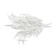 thumbnail image 4 of 100 Piezas 3D Pluma Hoja Metal Encantos Colgantes Joyería DIY Fabricación Plata Blanco, 4 of 5