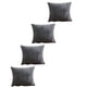 thumbnail image 1 of Set De 4 Fundas De Cojin Plisada 45x45 Gris, 1 of 4