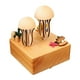 thumbnail image 3 of Caja De Música De Madera Con Forma De Medusa, Caja Musical Decorativa Para Vacaciones De Amigos, 3 of 3