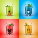 thumbnail image 2 of Juego de Copas de Vino JoyJolt Disney Mickey Mouse Squad set de 4 copas sin tallo de 15 oz, 2 of 3