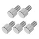 thumbnail image 1 of 5 Piezas M6 x 10mm Tornillos de Cabeza Moleteada Plana para Electrónica, Máquina, 1 of 7