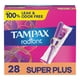 thumbnail image 1 of Tampones Tampax Radiant Super Plus Absorbency x84, 1 of 8