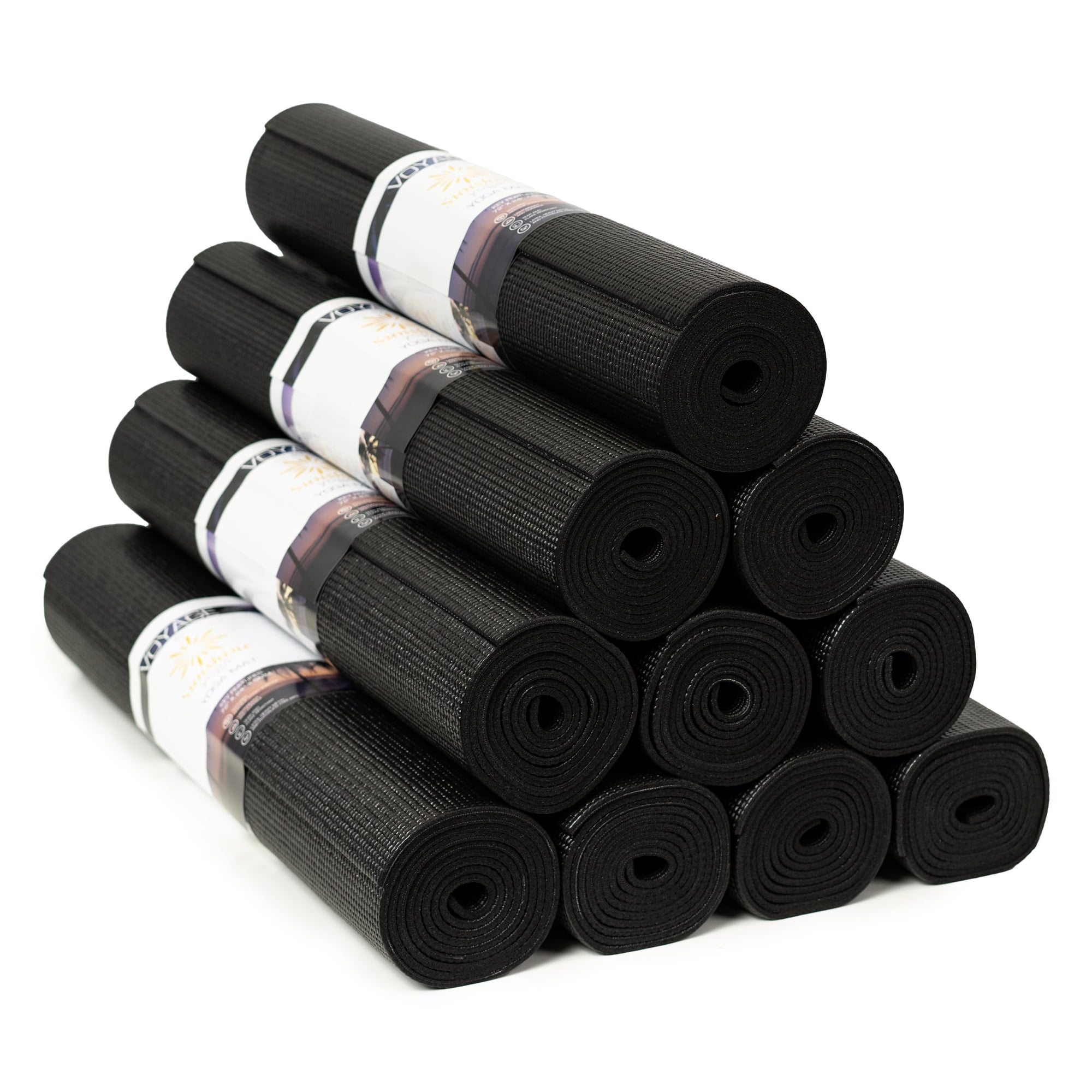 Tapete De Yoga Sunshine Yoga Voyage 183 X 61 Cm, 5 Mm, Paquete De 10