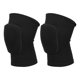 thumbnail image 1 of Unique Bargains 1 Par de Rodilleras de Protección con Esponja Soporte Suave y Transpirable para Deporte Gimnasio Negro-L, 1 of 6