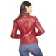 thumbnail image 2 of Chaqueta Ecocuero Chf21 Rojo Mujer, 2 of 3