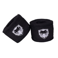 Ioensy - 2X Vendas De Boxeo Para Hombres Y Mujeres Vendas De Boxeo Para Entrenamiento En Interiores Taekwondo Negro