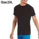 thumbnail image 1 of Camiseta deportiva de rendimiento para hombre - Cuello redondo de algodón para actividades al aire libre, manga corta, 1 of 5