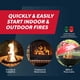thumbnail image 4 of Fire Starter Squares Rutland Safe Lite, 2,08 kg, 144 cuadrados, 4 of 7