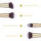 thumbnail image 3 of Brochas de maquillaje DuCare Duo End Powder Contour, 2 unidades, 3 of 9