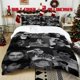 thumbnail image 1 of 3pcs Mert Ramazan Demir Black and White Photo Collection Printed Bedding Set Soft Duvet Cover with 2 Pillowcases All Season Comfort, 1 of 5