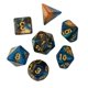 thumbnail image 5 of 7 Piezas De Dados De Acrílico Juguetes De Fiesta D4 D8 D10 D12 D20 Para MTG RPG Juego De Rol Azul áureo, 5 of 5