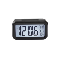 Genérico - Reloj Despertador Pantalla Led, Azul