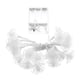 thumbnail image 2 of Rose String Lights 20 LED luces de hadas decorativas estacionales interior exterior blanco, 2 of 3