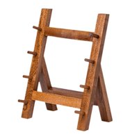 Magideal - Soporte Para Cuchillos De Cocina, Estante Organizador De Cuchillos, Estante De Almacenamiento De Cuchillos Para Gabinetes De Colección, Decoración Del Marrón 4 Capas