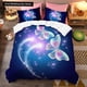 thumbnail image 2 of Colorful Beautiful Butterfly Bedding Set Flying Animal Duvet Cover Set Pillowcase Soft Polyester Comforter Set for Women Girls, 2 of 5