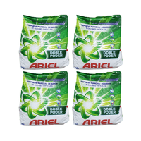 Pack 4 Detergente Ariel En Polvo Doble Poder 700G Cu, Rinde Más
