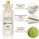 thumbnail image 2 of Bolsa de Vino para Boda TBITON 34x14 cm Beige‑Wedding02, 2 of 7