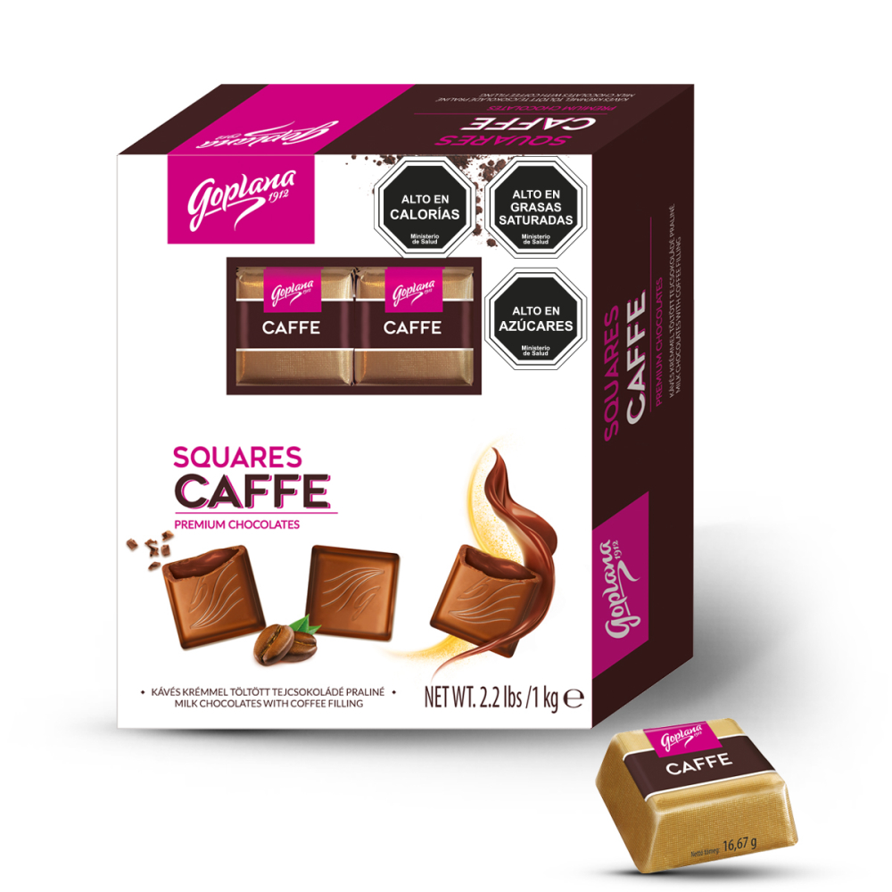 Goplana - Bombon Chocolate 1 Kg Sabor Café