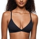 thumbnail image 1 of Bralette INLYRIC Inbarely Triangle Plunge, sin forro, negro, 1 of 6