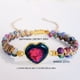 thumbnail image 2 of Hot Selling Bracelet Cross-border Goods Source Red Imperial Stone Bracelet Peach Heart Love Hand String Braided Bracelet, 2 of 5