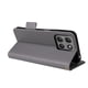 thumbnail image 3 of Funda Cartera para Motorola Moto G15 Tapa Flip con Ranuras y Soporte Gris, 3 of 5