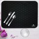 thumbnail image 5 of Alfombrilla para secar platos Homeway Essentials 53 × 46 cm negra, 5 of 9