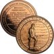 thumbnail image 1 of Moneda redonda de cobre Jig Pro Shop 39 mm 28 g – Segunda Enmienda, 1 of 3