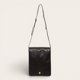 thumbnail image 3 of Bandolera Bolso de Cuero Unisex Lautaro OLKI - Negro, 3 of 7
