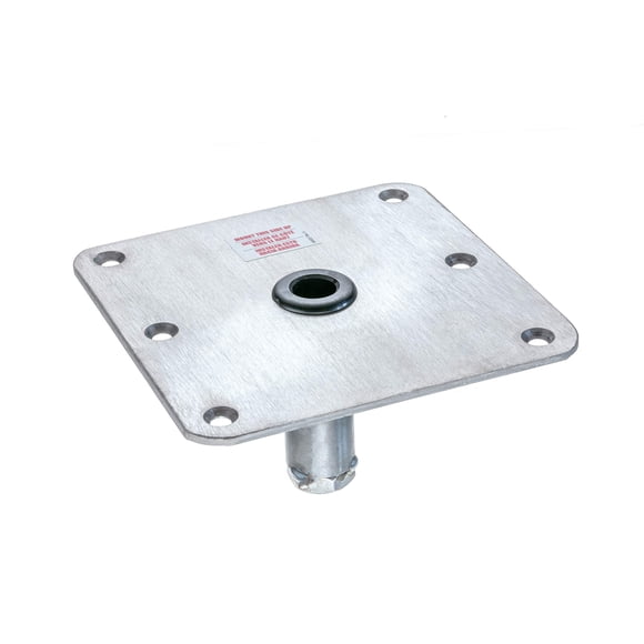 Base de pedestal para asiento de barco, giratoria, cierre tipo pin, acero inoxidable
