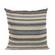 thumbnail image 1 of Cojín Plutus Brands Plutus Lanes a rayas, 45 x 45 cm, azul y beige, 1 of 9