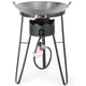 thumbnail image 1 of Estufa de gas para exteriores con horno de hierro y quemador de propano de 54.000 BTU, 1 of 7