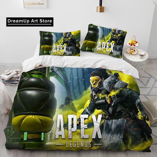 A-Apex LegendsGamerComforter Bedding SetDuvet Cover Bed Set Quilt Cover Pillowcase Bedding Set