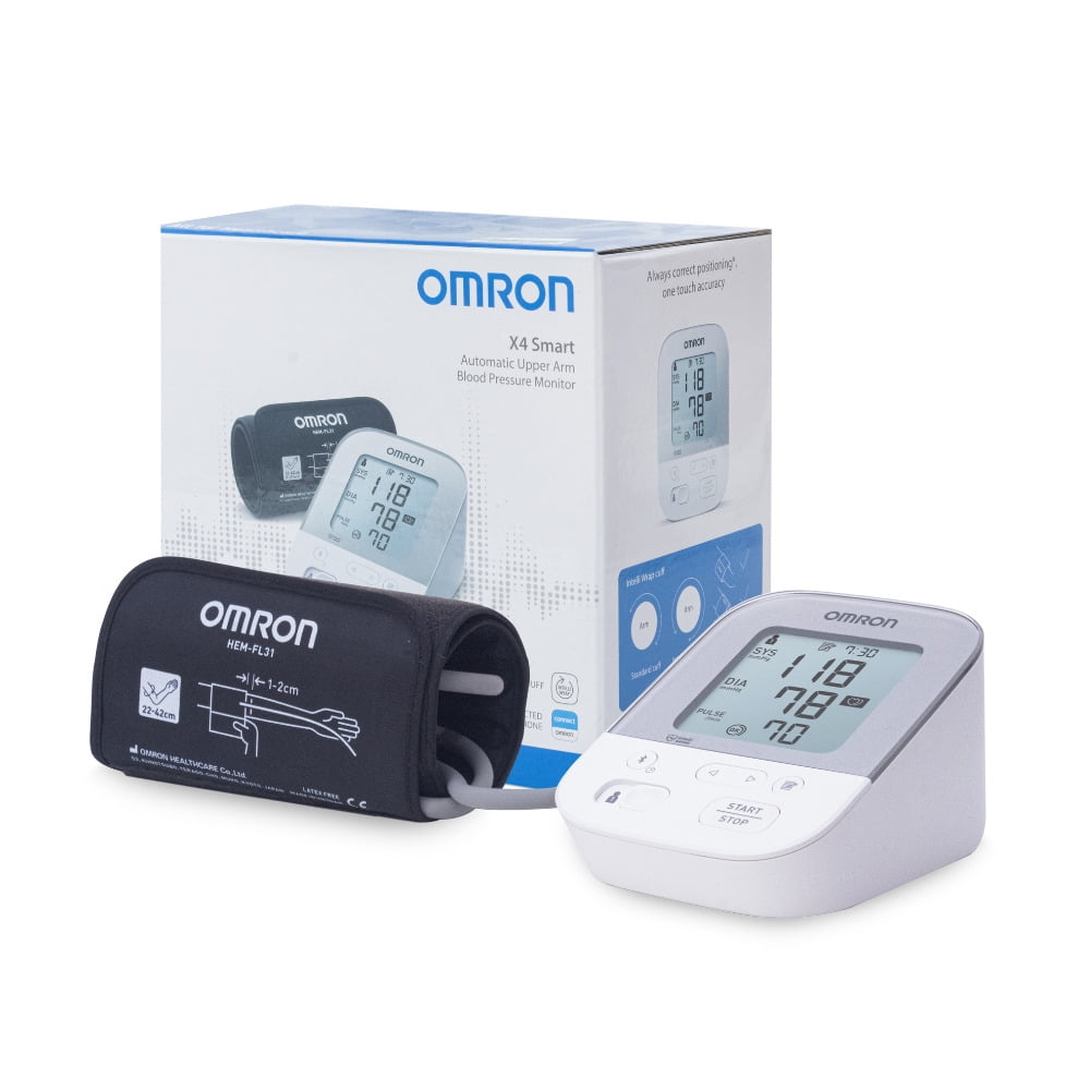 Omron - Toma Presión Arterial De Brazo Serie X4 Smart