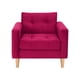 thumbnail image 1 of Sofa Retro 1c Felpa 05 Burdeo, 1 of 6