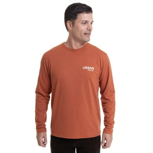 Kotting - Polera Jersey Estampada Naranja