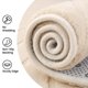thumbnail image 4 of Alfombra Sour Lemon 274 cm x 366 cm Blanca – Diseño Moderno, 4 of 6
