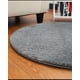 thumbnail image 3 of Alfombra Redonda Extra Soft Textura Shaggy Premium 150x151, 3 of 5