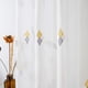 thumbnail image 4 of Panel de cortina Dolce Mela White Sheer Calabria 153 x 254 cm, 4 of 5