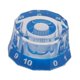 thumbnail image 5 of Perillas De Guitarra Perillas De Sombrero De Copa De Guitarra Eléctrica Duraderas Para Reemplazo De Bajo Azul, 5 of 5