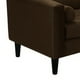 thumbnail image 3 of Sofa Retro 3c Felpa 00 Chocolate, 3 of 6