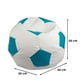 thumbnail image 3 of Pouf Pera Infantil Futbol Blanco Celeste 50x50x50 cm, 3 of 3